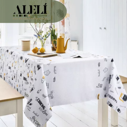 Mantel JC Estampado 2 m.
