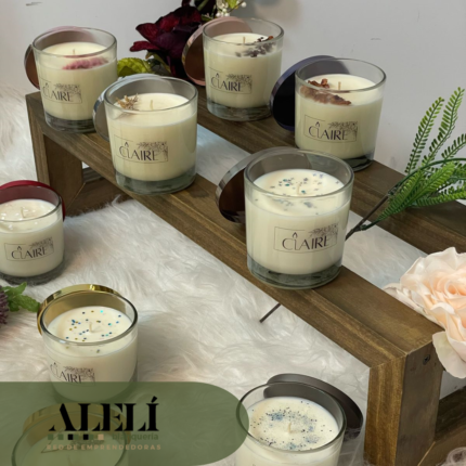 Vela aromática + Tapa