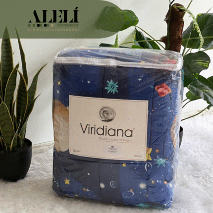 Acolchado Viridiana 1 1/2