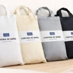 Cortina de Baño Rayas Teflón