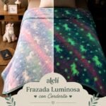 Frazada Luminosa Con Corderito 1 1/2